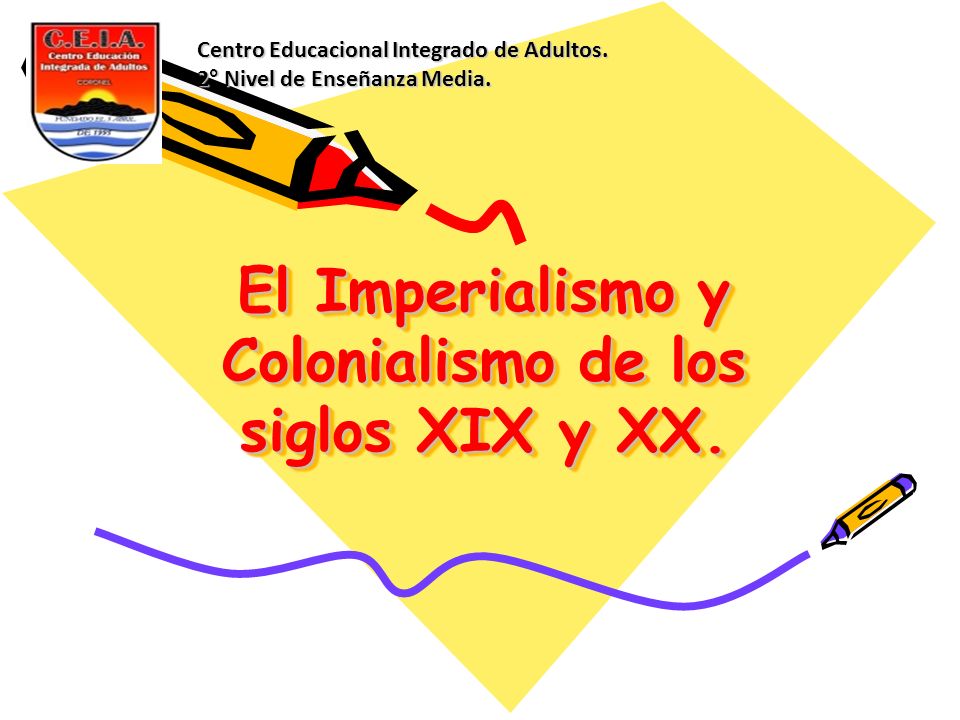 El Imperialismo y Colonialismo de los siglos XIX y XX.