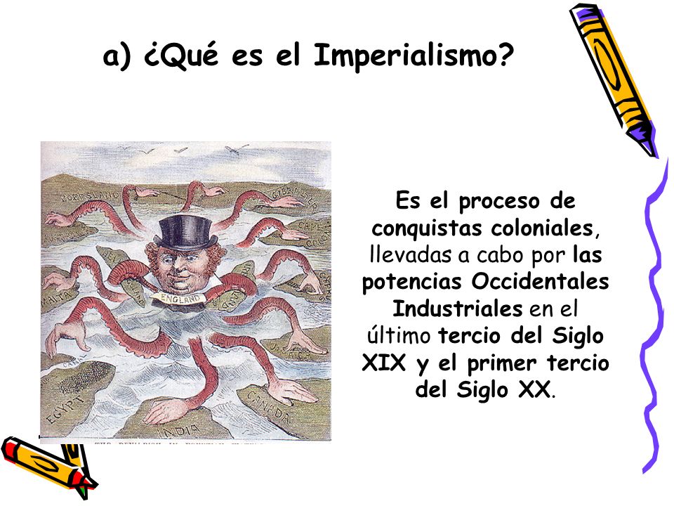a) ¿Qué es el Imperialismo