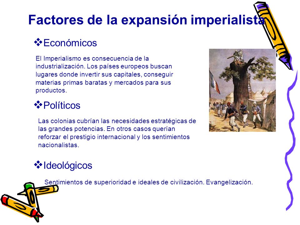 Factores de la expansión imperialista
