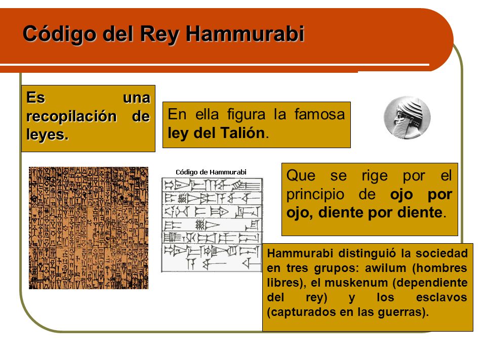 Código del Rey Hammurabi
