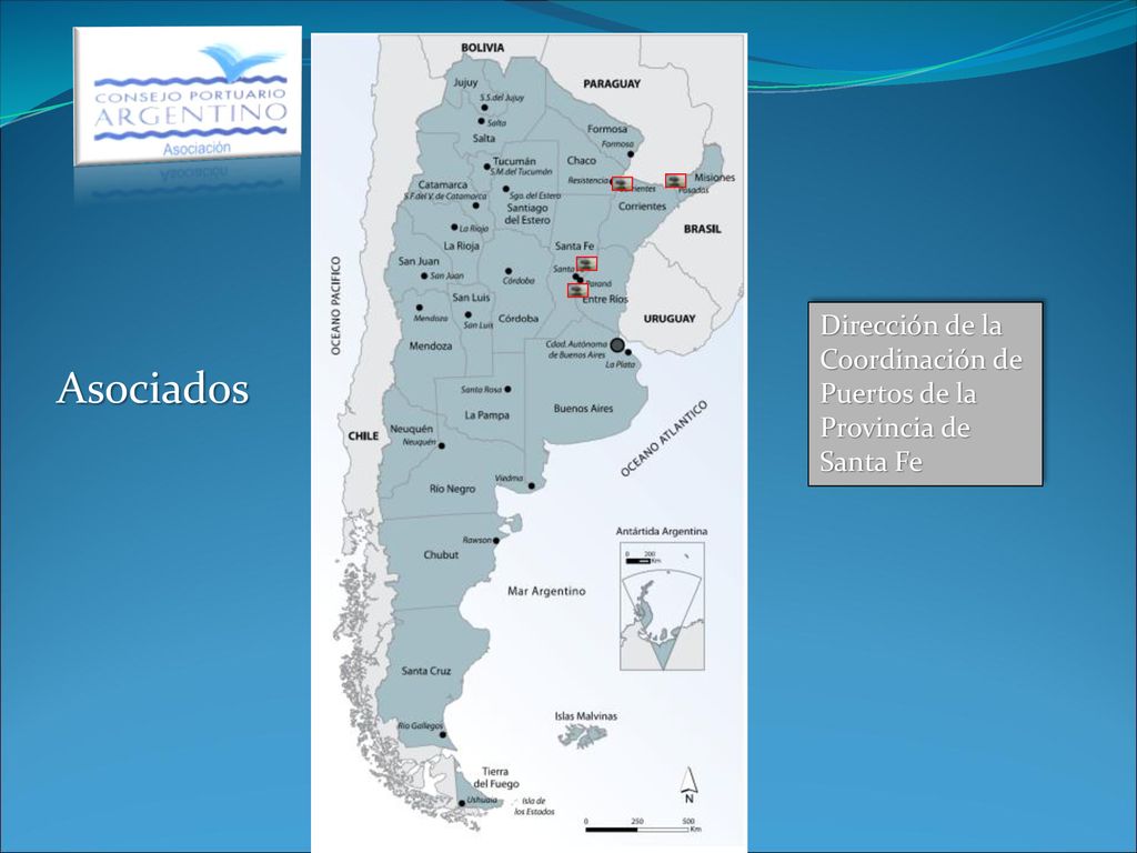 Asociados Dirección de la Coordinación de Puertos de la Provincia de