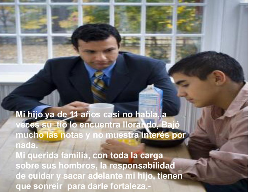 Mi hijo ya de 11 años casi no habla, a veces su tío lo encuentra llorando, Bajó mucho las notas y no muestra interés por nada.