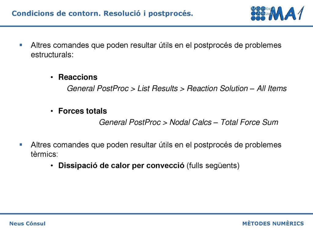 General PostProc > List Results > Reaction Solution – All Items