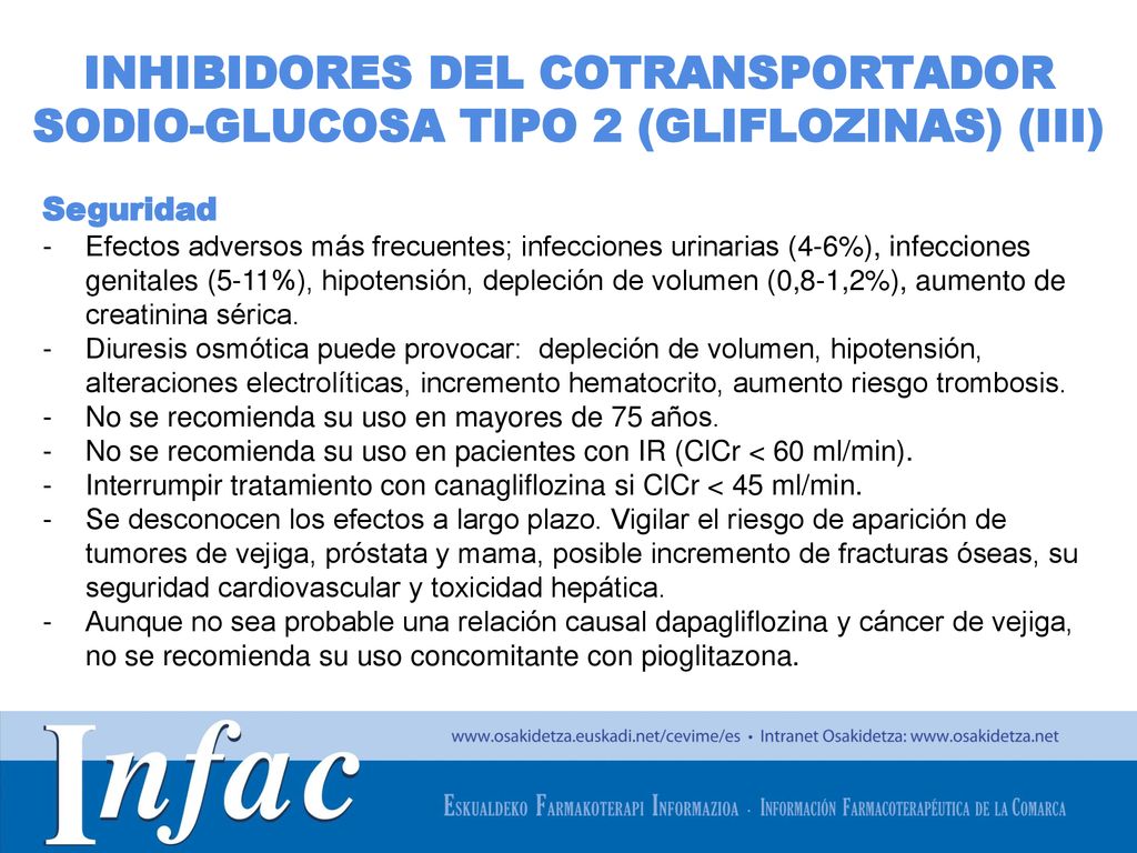 INHIBIDORES DEL COTRANSPORTADOR SODIO-GLUCOSA TIPO 2 (GLIFLOZINAS) (III)