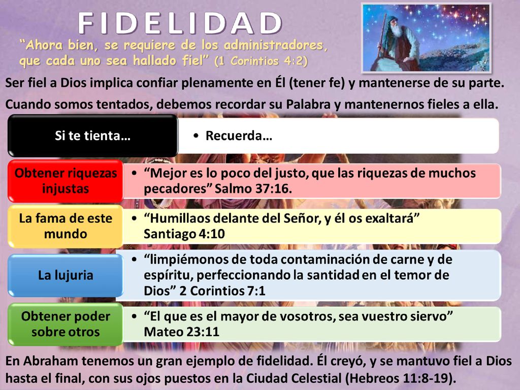 Ahora bien, se requiere de los administradores, que cada uno sea hallado fiel (1 Corintios 4:2)