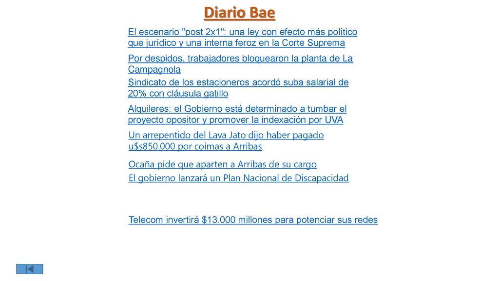 Diario Bae El escenario post 2x1 : una ley con efecto más político que jurídico y una interna feroz en la Corte Suprema.