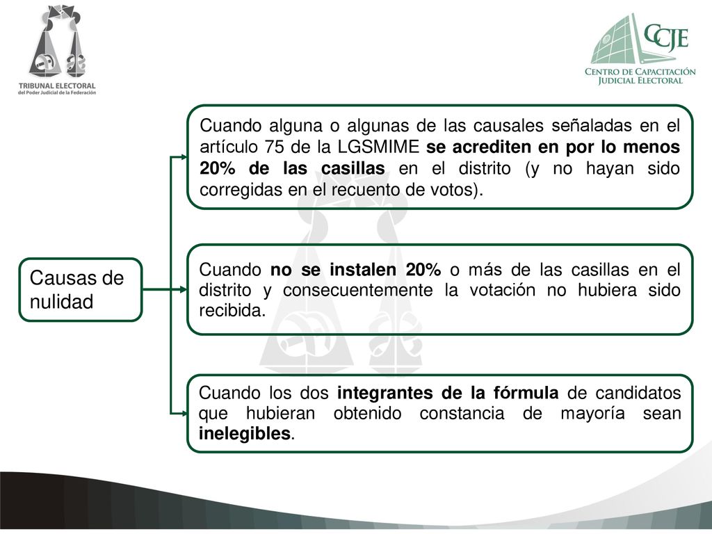 Nulidad de la elección de diputados de mayoría relativa