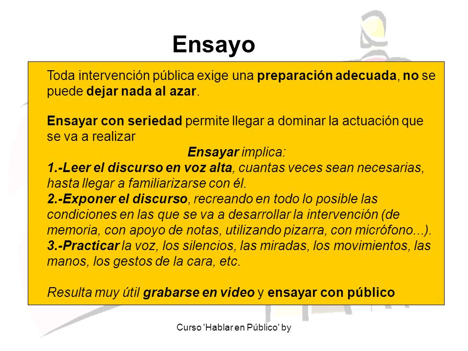 Curso Hablar en Público by
