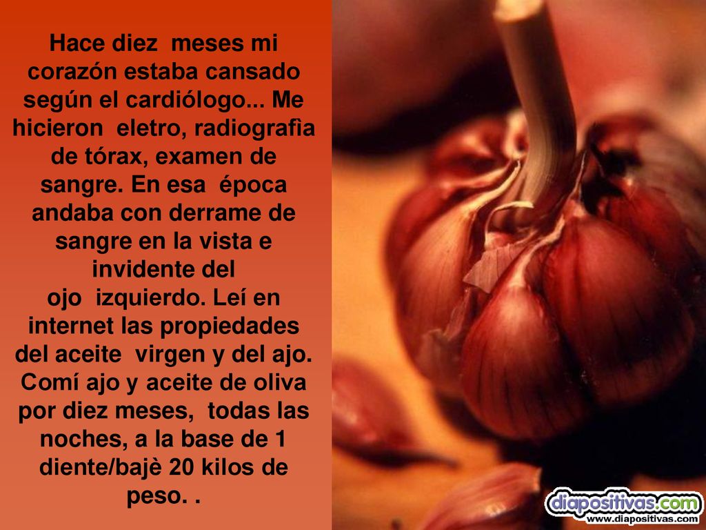 Hace diez meses mi corazón estaba cansado según el cardiólogo