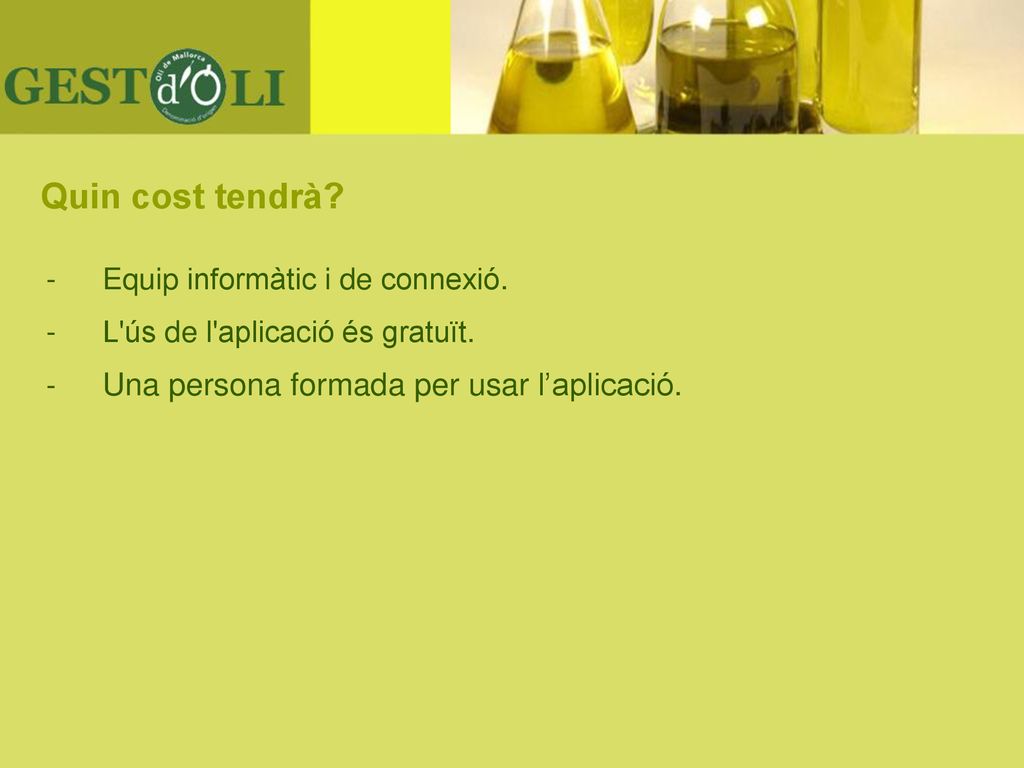 Quin cost tendrà - Equip informàtic i de connexió.