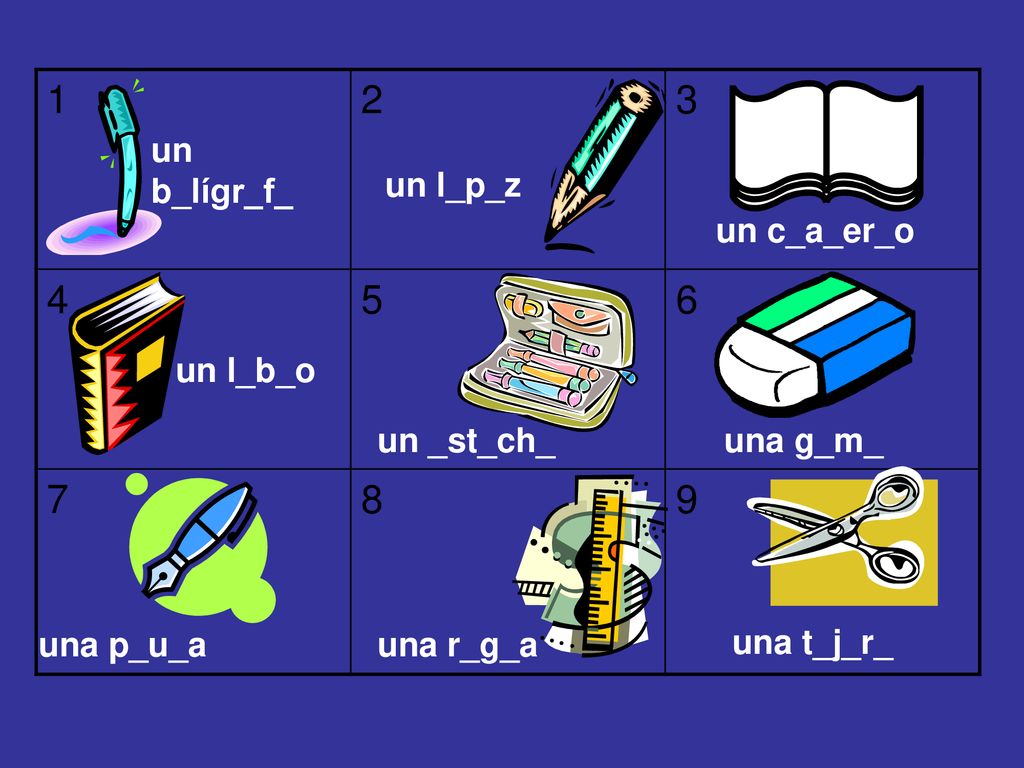 un b_lígr_f_ un l_p_z un c_a_er_o un l_b_o