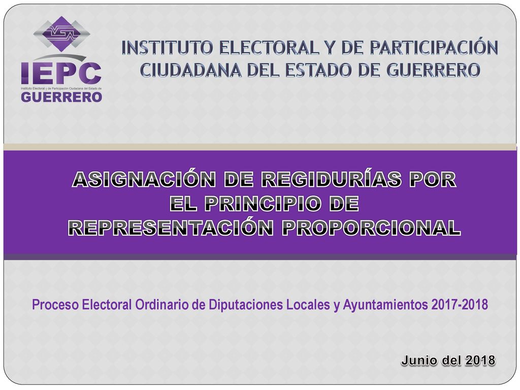 INSTITUTO ELECTORAL Y DE PARTICIPACIÓN CIUDADANA DEL ESTADO DE GUERRERO