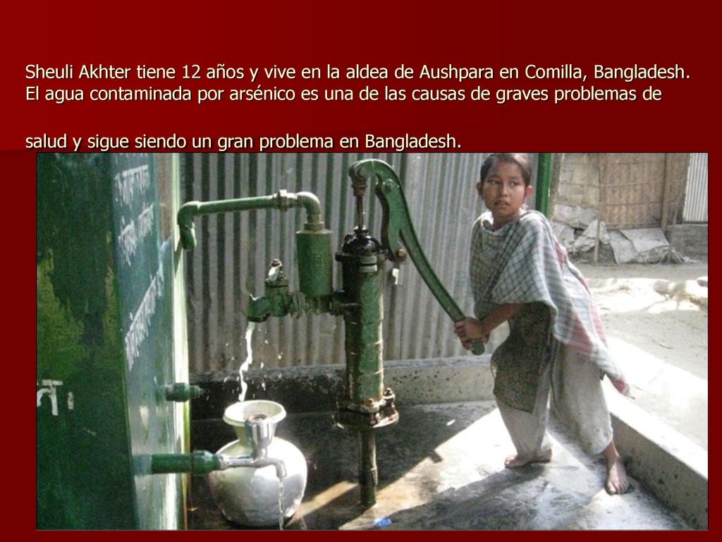 Sheuli Akhter tiene 12 años y vive en la aldea de Aushpara en Comilla, Bangladesh.