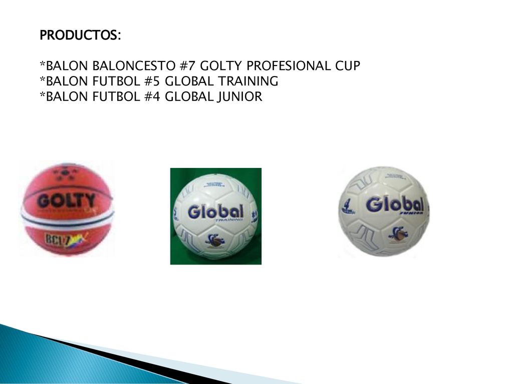 PRODUCTOS: *BALON BALONCESTO #7 GOLTY PROFESIONAL CUP.