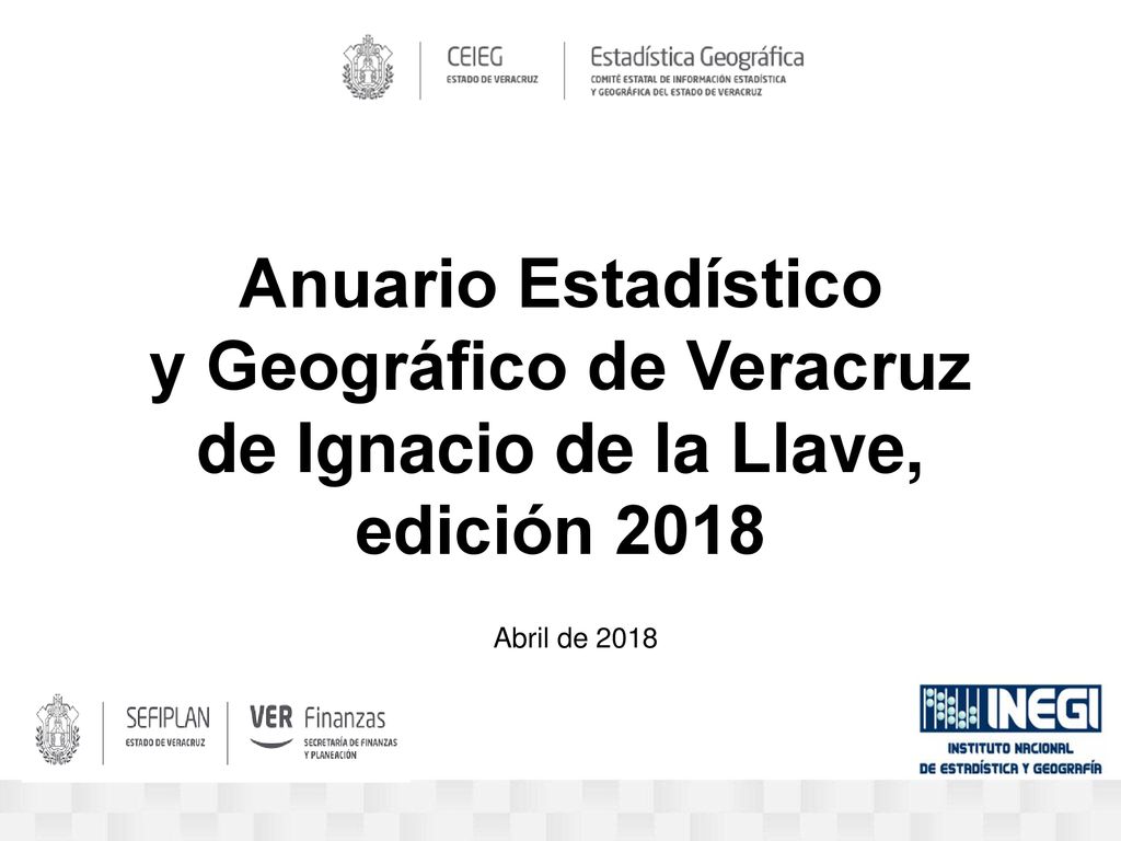 y Geográfico de Veracruz de Ignacio de la Llave, edición 2018