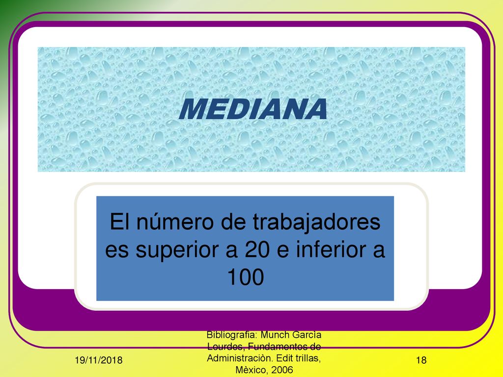 El número de trabajadores es superior a 20 e inferior a 100