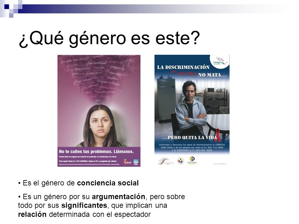 ¿Qué género es este Es el género de conciencia social