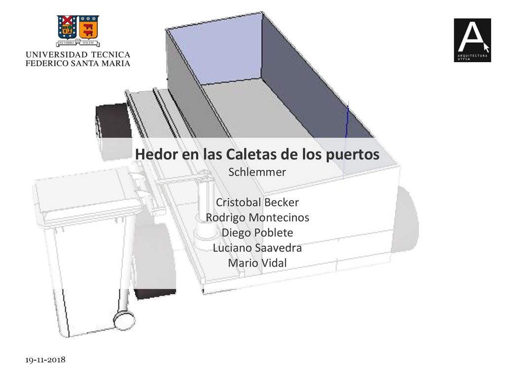Hedor en las Caletas de los puertos Schlemmer Cristobal Becker Rodrigo Montecinos Diego Poblete Luciano Saavedra Mario Vidal