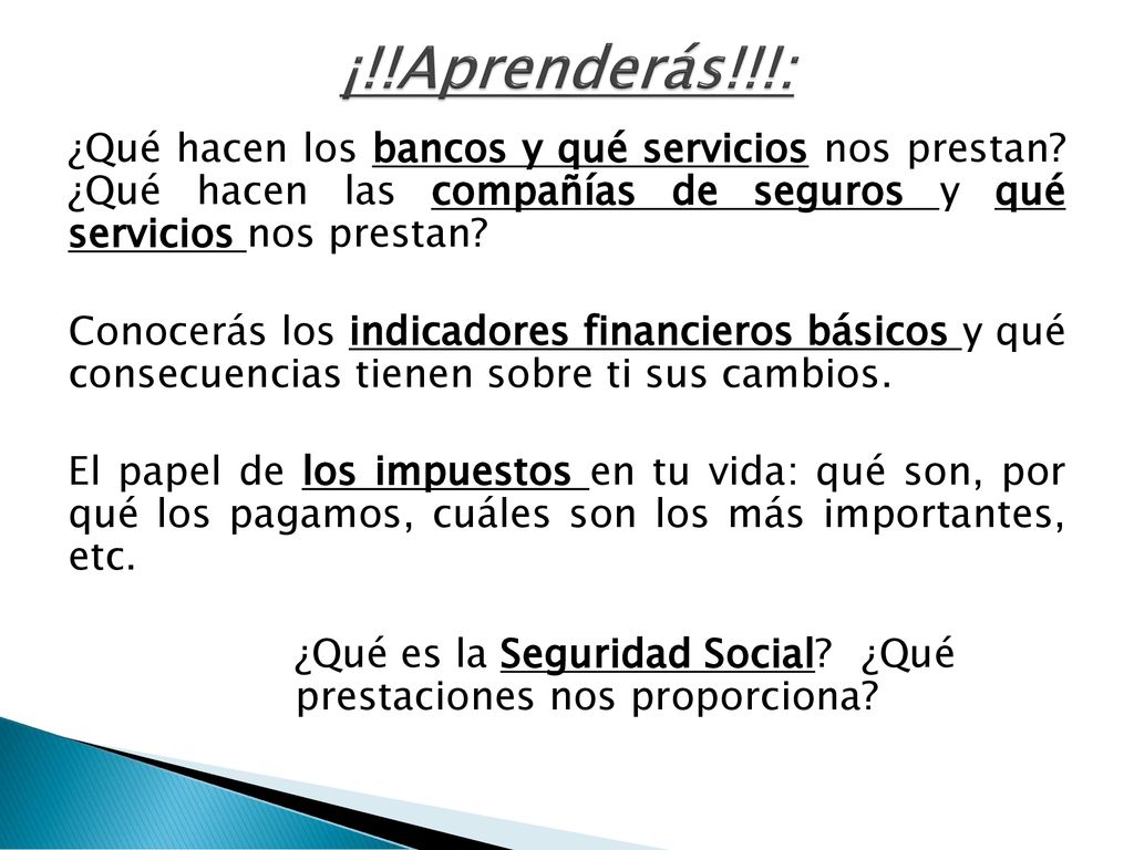 ¡!!Aprenderás!!!: ¿Qué hacen los bancos y qué servicios nos prestan ¿Qué hacen las compañías de seguros y qué servicios nos prestan