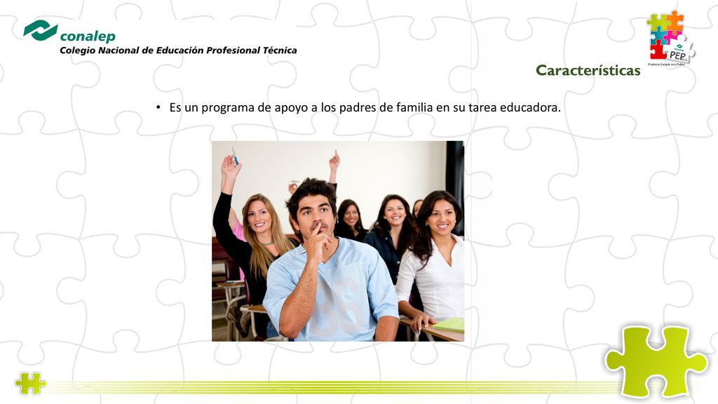 Es un programa de apoyo a los padres de familia en su tarea educadora.
