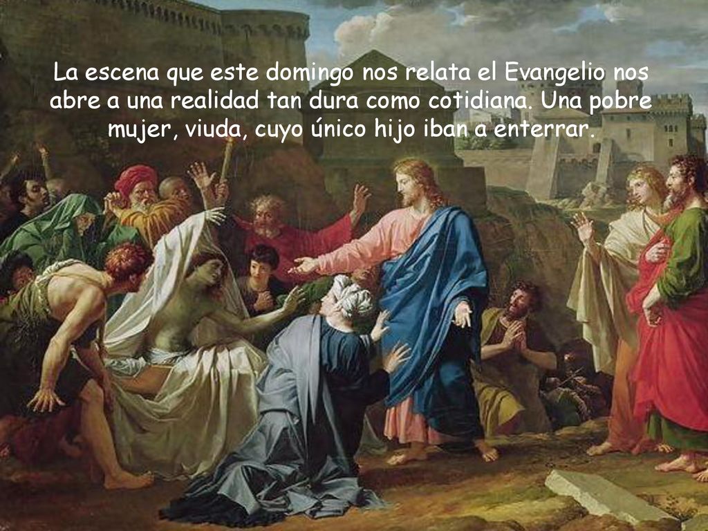 La escena que este domingo nos relata el Evangelio nos abre a una realidad tan dura como cotidiana.
