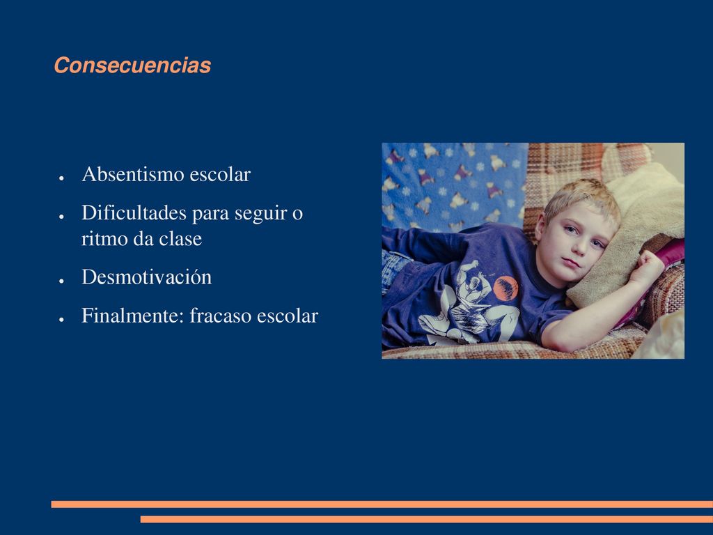 Consecuencias Absentismo escolar. Dificultades para seguir o ritmo da clase.