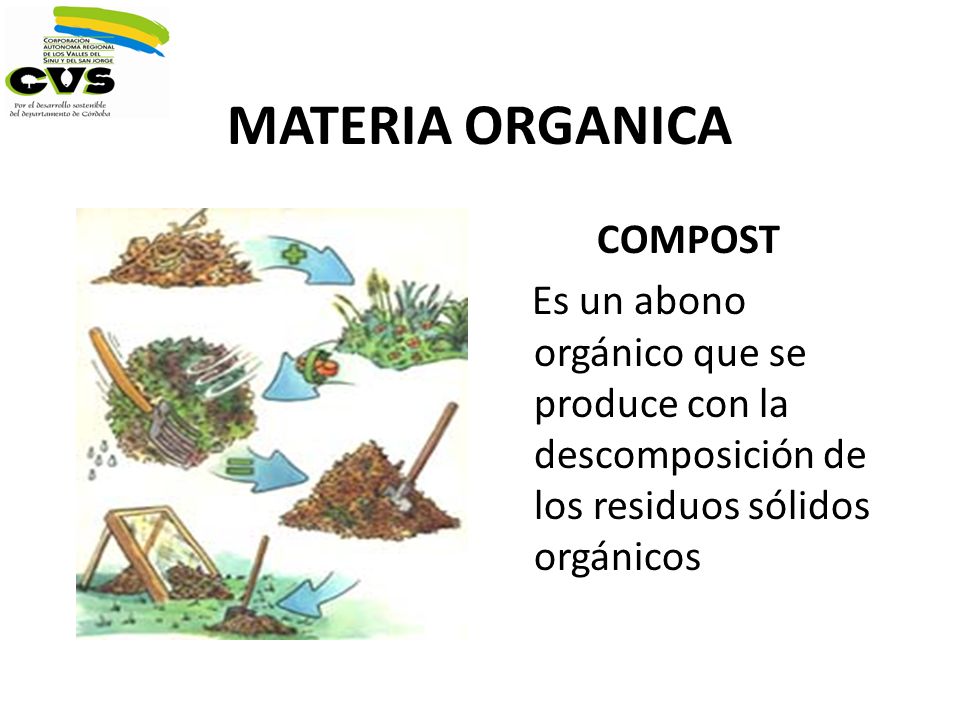 MATERIA ORGANICA COMPOST