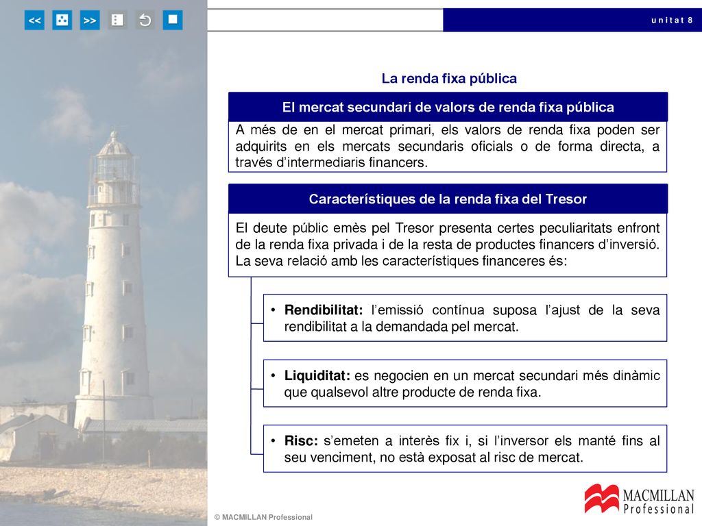 El mercat secundari de valors de renda fixa pública