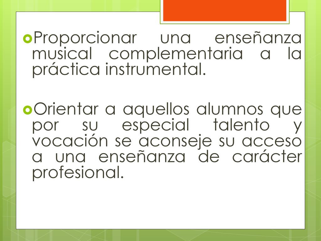 Proporcionar una enseñanza musical complementaria a la práctica instrumental.