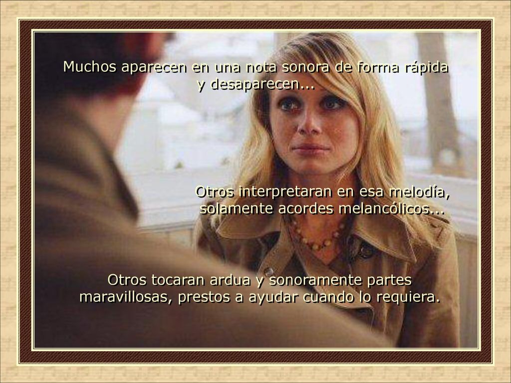 Muchos aparecen en una nota sonora de forma rápida y desaparecen...