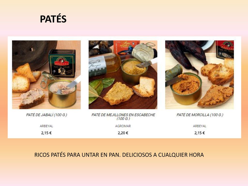 RICOS PATÉS PARA UNTAR EN PAN. DELICIOSOS A CUALQUIER HORA