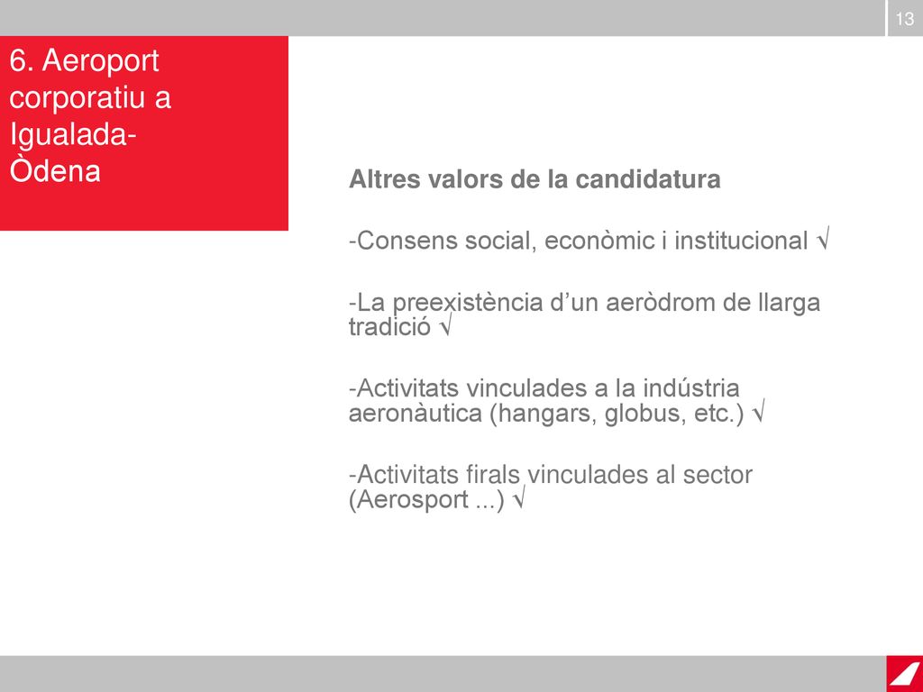 6. Aeroport corporatiu a Igualada-Òdena