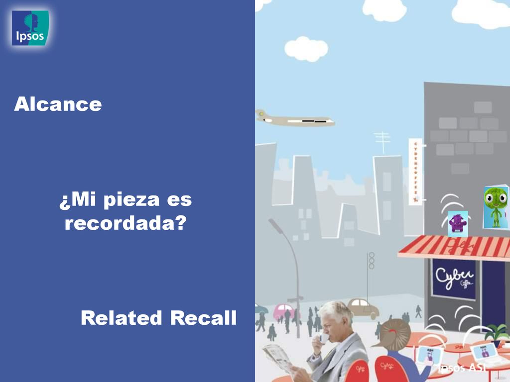 Click to add title here Alcance ¿Mi pieza es recordada Related Recall