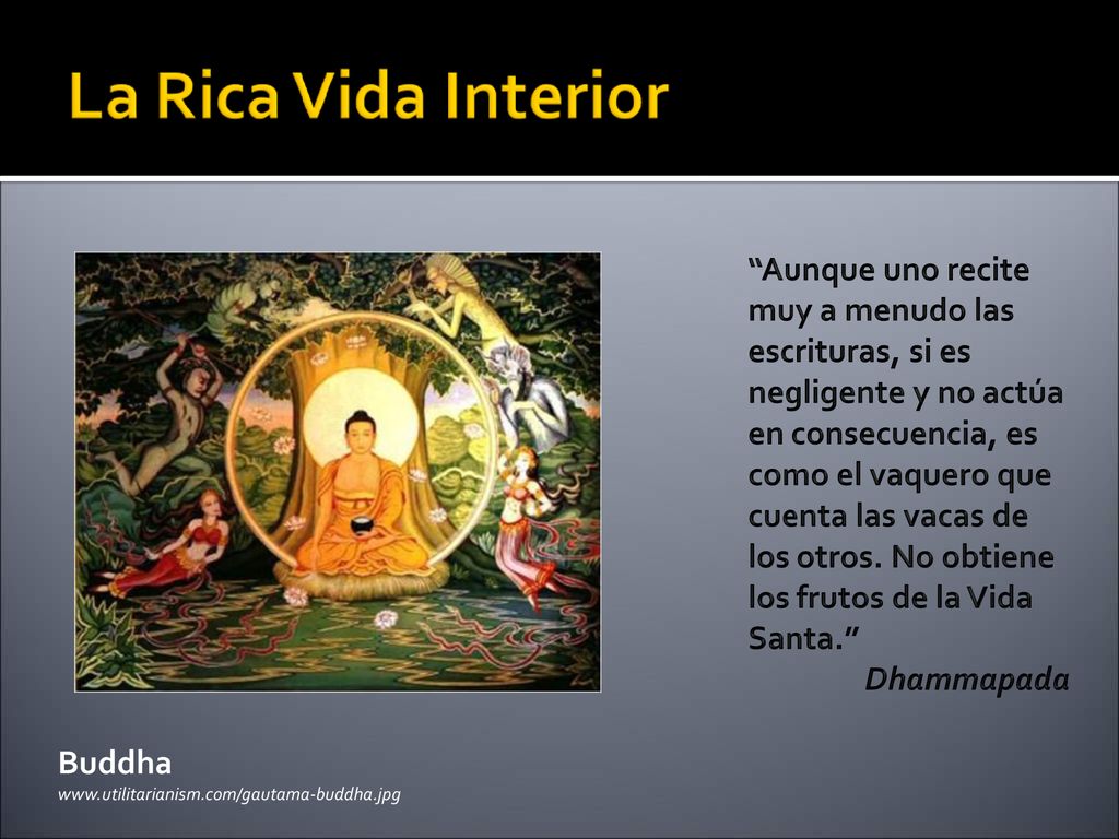 Aunque uno recite muy a menudo las escrituras, si es negligente y no actúa en consecuencia, es como el vaquero que cuenta las vacas de los otros. No obtiene los frutos de la Vida Santa.