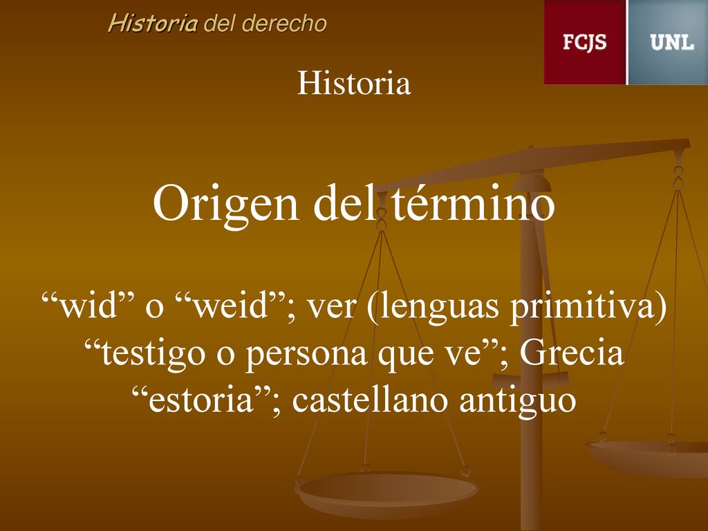 Origen del término wid o weid ; ver (lenguas primitiva)