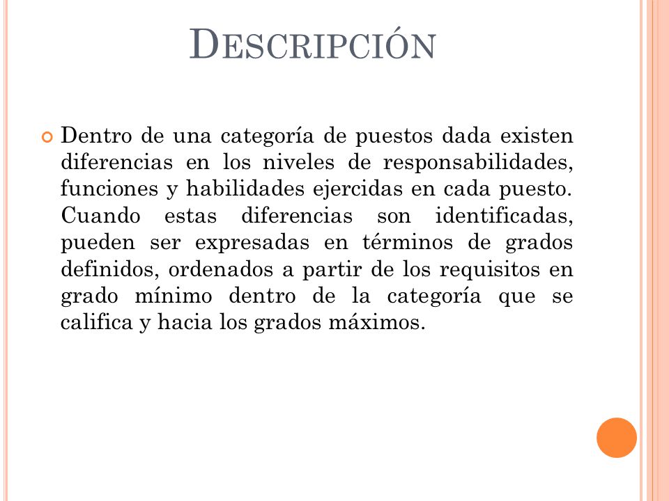 Descripción
