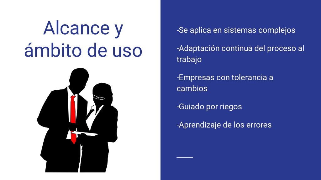Alcance y ámbito de uso -Se aplica en sistemas complejos