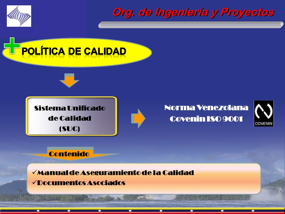 Norma Venezolana Covenin ISO 9001