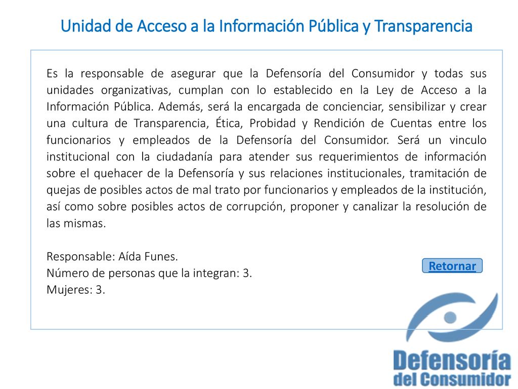 Unidad de Acceso a la Información Pública y Transparencia