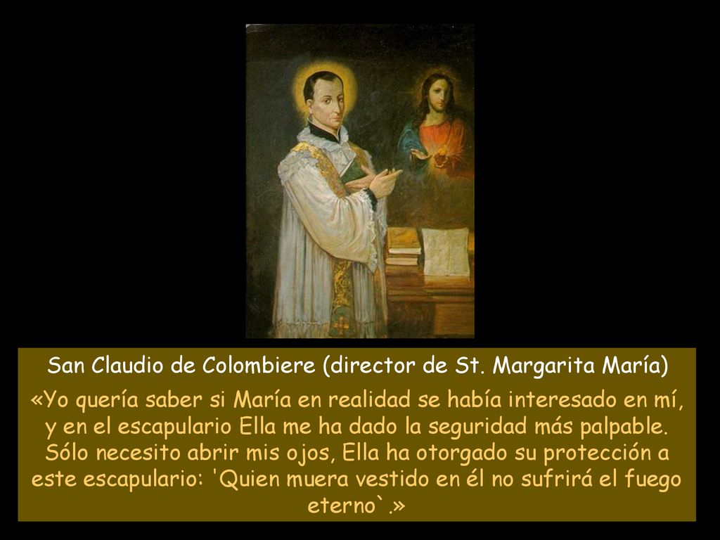 San Claudio de Colombiere (director de St. Margarita María)