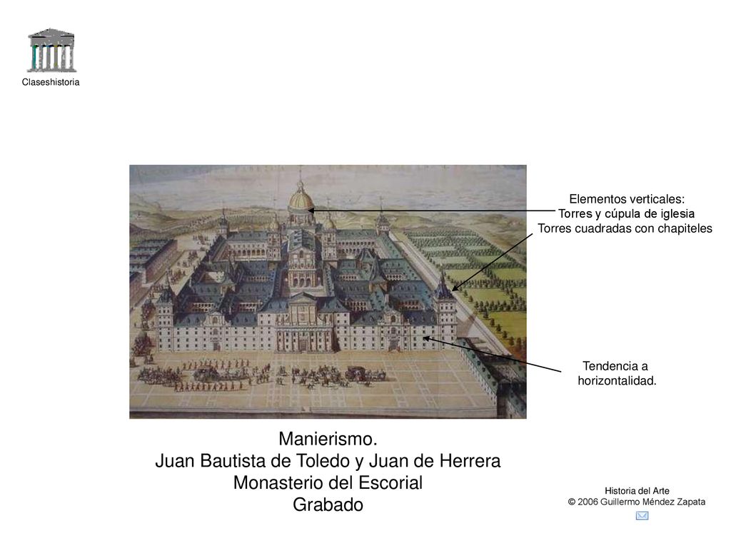 Juan Bautista de Toledo y Juan de Herrera Monasterio del Escorial