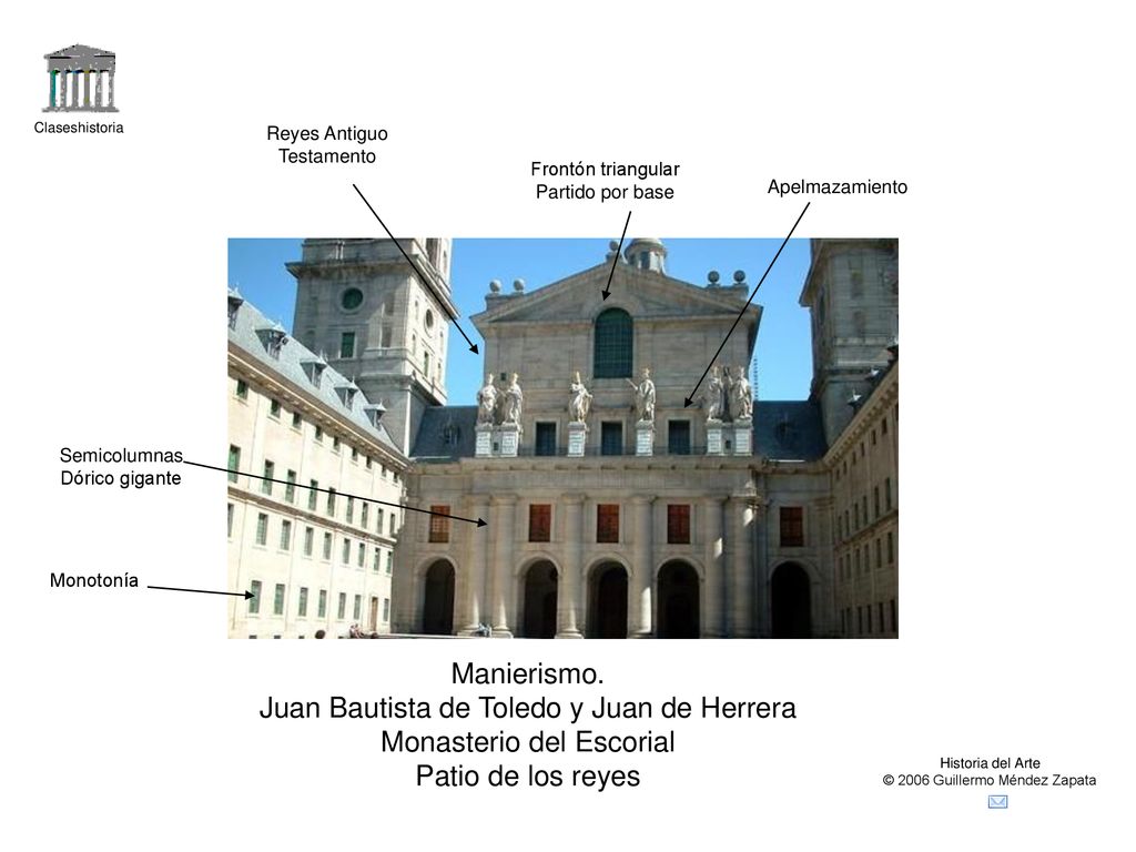 Juan Bautista de Toledo y Juan de Herrera Monasterio del Escorial