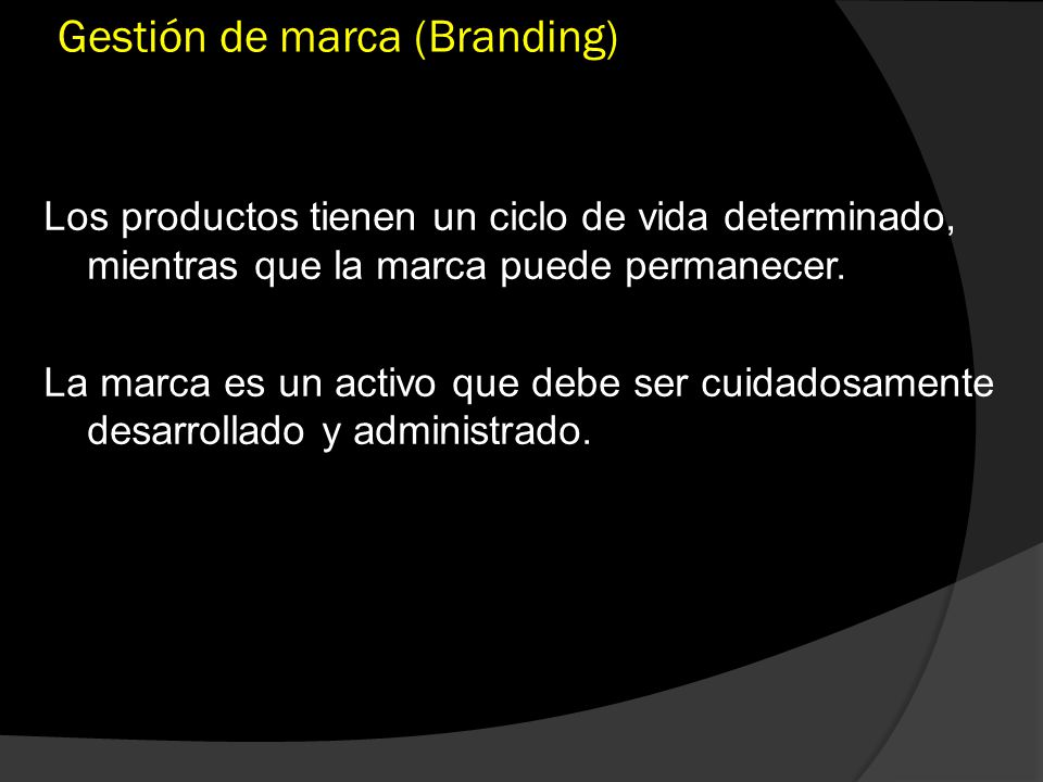Gestión de marca (Branding)