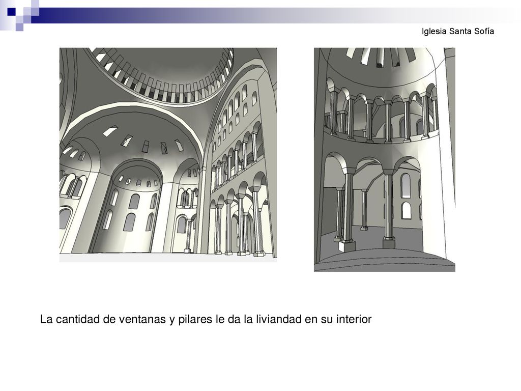 La cantidad de ventanas y pilares le da la liviandad en su interior