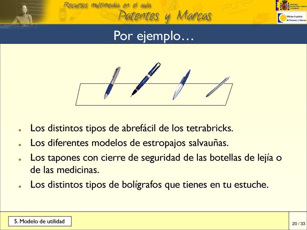 Por ejemplo… Los distintos tipos de abrefácil de los tetrabricks.