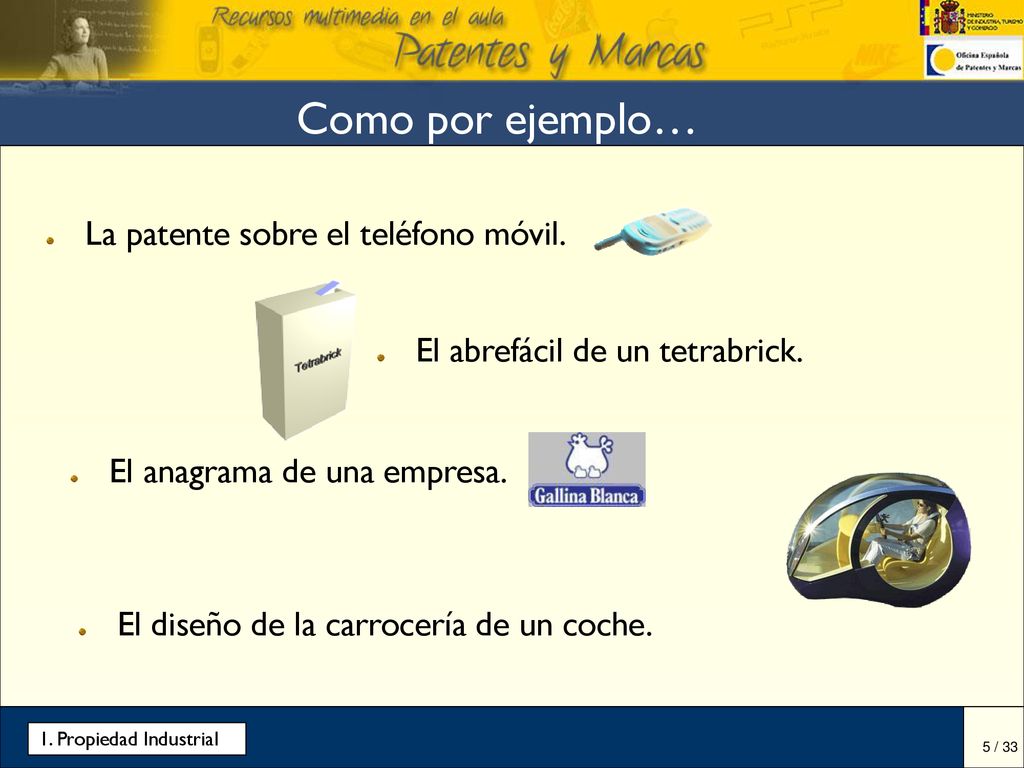 Como por ejemplo… La patente sobre el teléfono móvil.