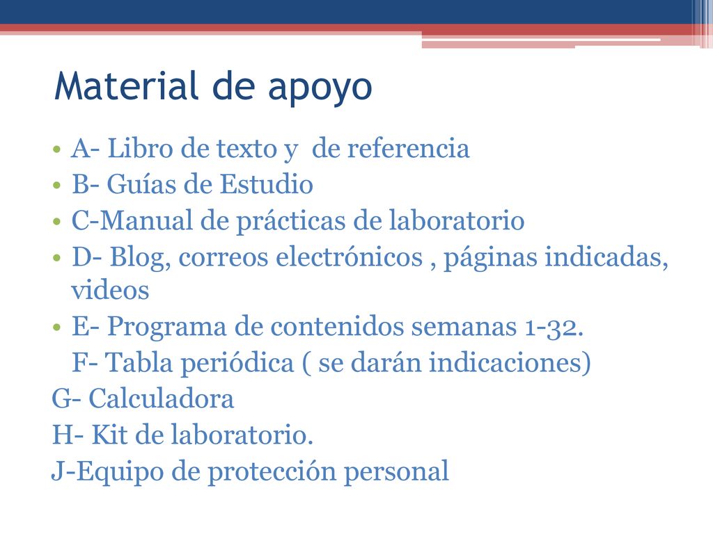 Material de apoyo A- Libro de texto y de referencia