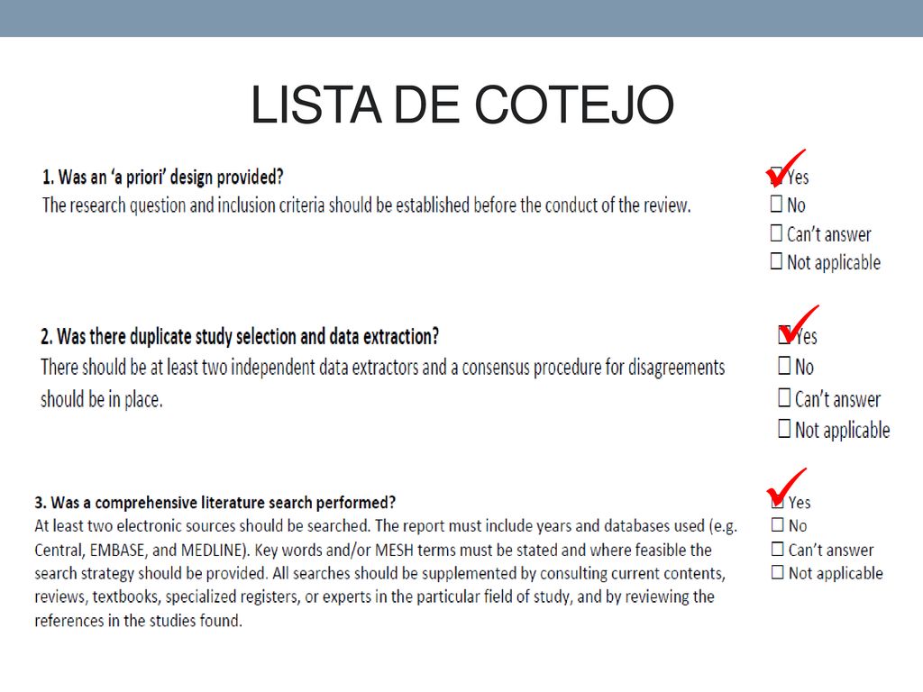 LISTA DE COTEJO 1. Fue un diseño a priori proporcionado