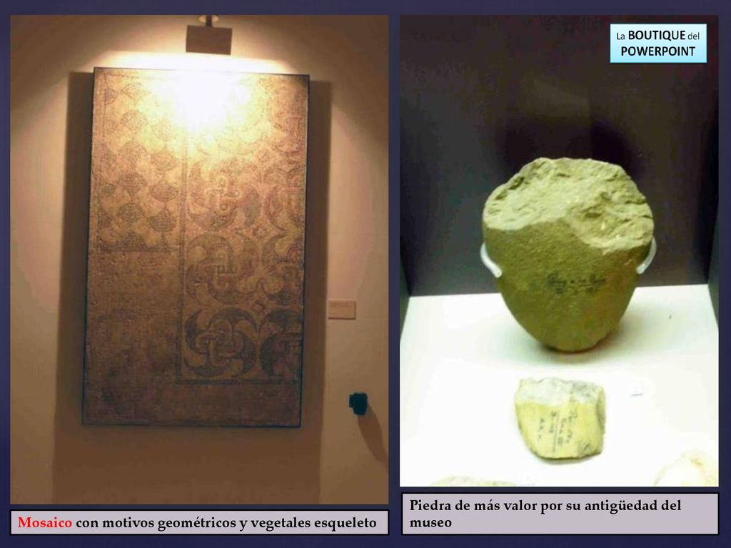 Piedra de más valor por su antigüedad del museo