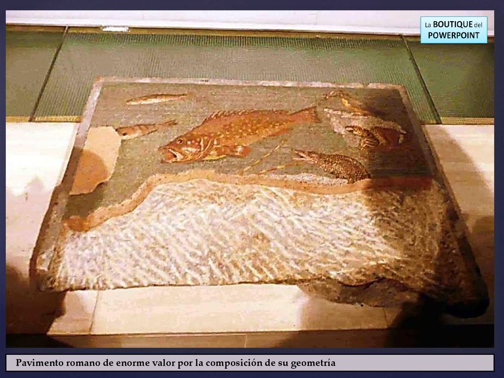 Pavimento romano de enorme valor por la composición de su geometría